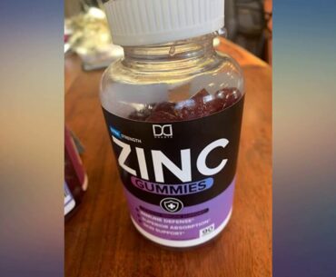 (180 Gummies) Zinc Gummy Chewable Vitamin Supplements 30mg with Echinacea for review