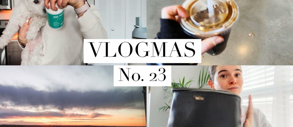 VLOGMAS DAY 23: everyday natural makeup, my vitamin routine, what I got for my birthday haul!