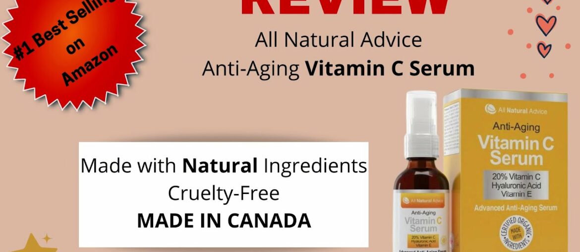 Best Selling Vitamin C Serum- Made In Canada