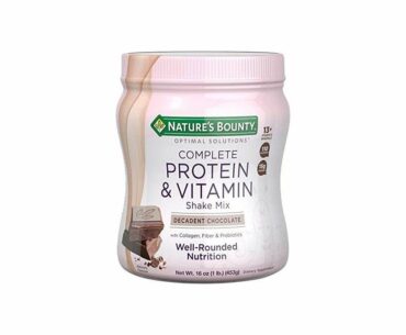 Protein Powder with Vitamin C by Nature's Bounty Optimal Solutions, Contains Vitamin C for Immune H