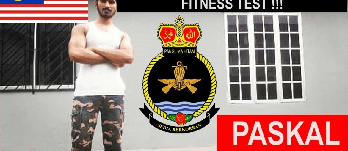 I tried the Malaysian Army Fitness Test!! |Malaysian PASKAL Commando Training| No Practice|