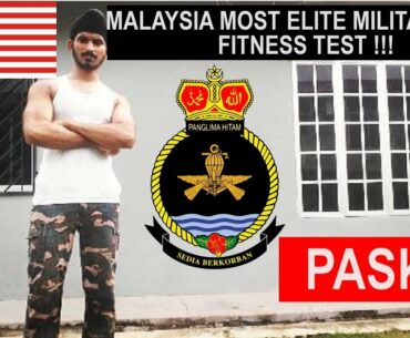 I tried the Malaysian Army Fitness Test!! |Malaysian PASKAL Commando Training| No Practice|