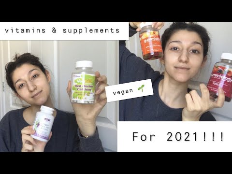 vegan vitamins and supplements for 2021 | iHerb haul