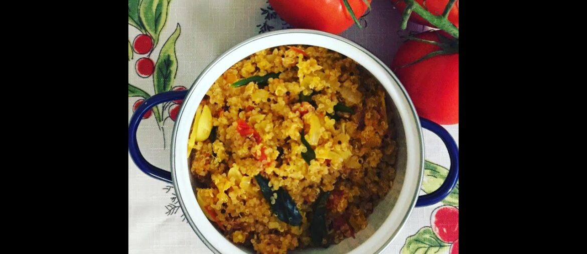 Nutrition Packed Quinoa Tomato Rice | Low Carb | Protein Rich | Diet Friendly |