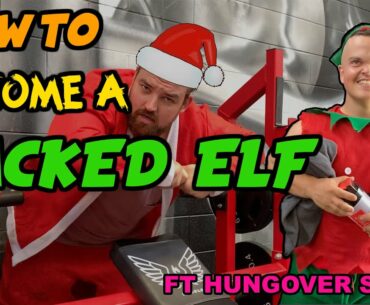 CHRISTMAS WORKOUT || HANGOVER SANTA || COOKIE CHALLENGE?