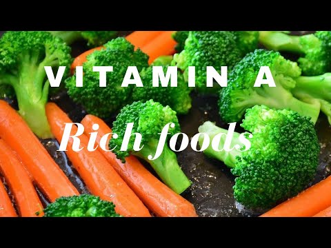 Vitamin A Rich Foods || Vitamin A wale Foods |
