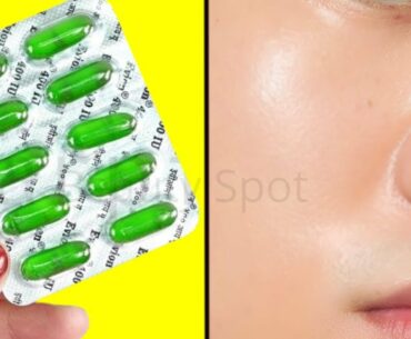 Just 1 Vitamin Capsule To Get Crystal, Glowing & Younger Skin, Remove Dark Circles, Acne & Spots