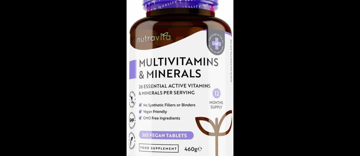 Multivitamins & Minerals - 365 Vegan Multivitamin Tablets for Men / Women - Review