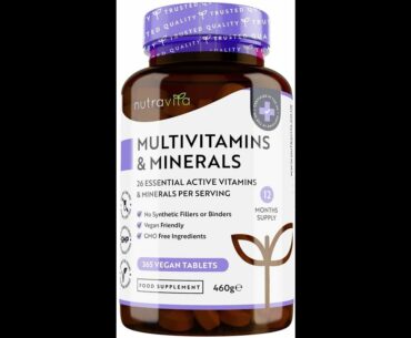 Multivitamins & Minerals - 365 Vegan Multivitamin Tablets for Men / Women - Review