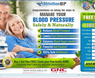 does Strictionbp work