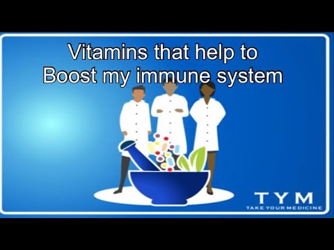 Vitamins that help boost my immune system