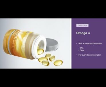 Wellness "Omega 3" Explanation in Hindi / Team Dare to Dream