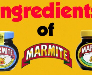 List of Ingredients in Marmite 2021 Drink Nutrition Salt B12 Iron Vegan Vegetarian Facts Yeast Value