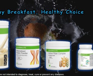 Balanced Diet with Formula 1 Nutritional shake and Personalized Protein powder