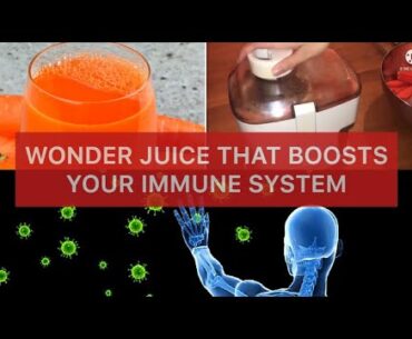 JUICE THAT BOOSTS YOUR IMMUNESYSTEM