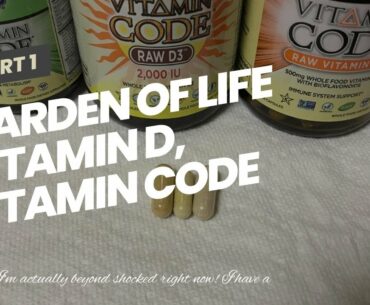 Garden of Life Vitamin D, Vitamin Code Raw D3, Vitamin D 5,000 IU, Raw Whole Food Vitamin D Sup...