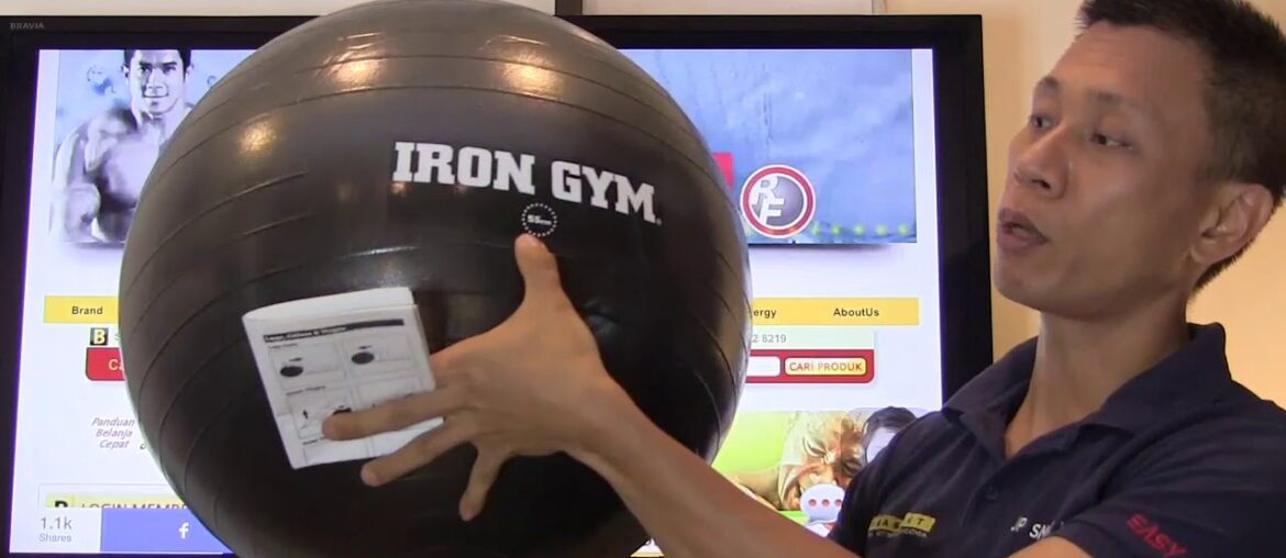 Iron Gym Exercise Ball - Smart Review