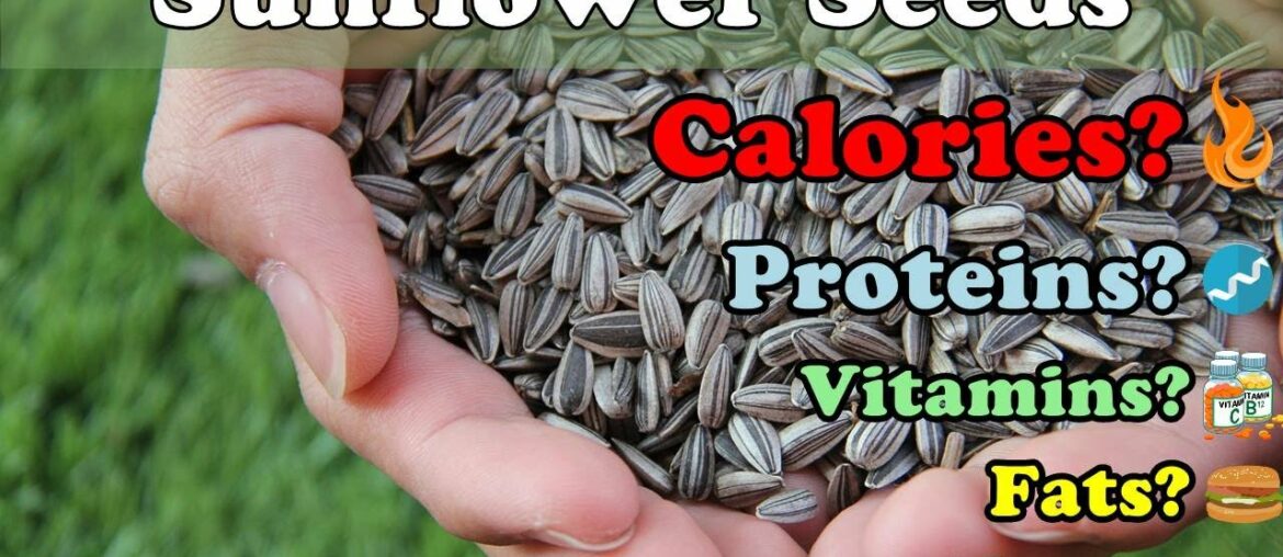 SUNFLOWER SEEDS - Calories, Proteins, Vitamins, Fat, Minerals [ANALYSIS]