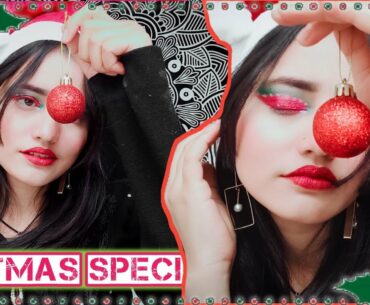 Cristmas Makeup look || 2020 #special #cristmas #pinkcrushrc