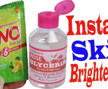 Instant Skin Brightening Home Remedies Face Pack Beauty Tips You Can't Miss - Skin Whitening Tips
