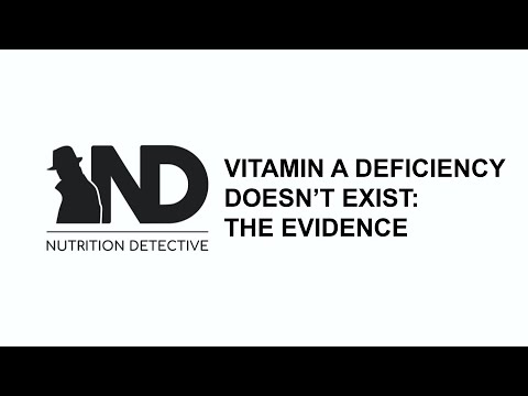 Vitamin A Deficiency DOES NOT EXIST! #VitaminADetox #VitaminAToxicity