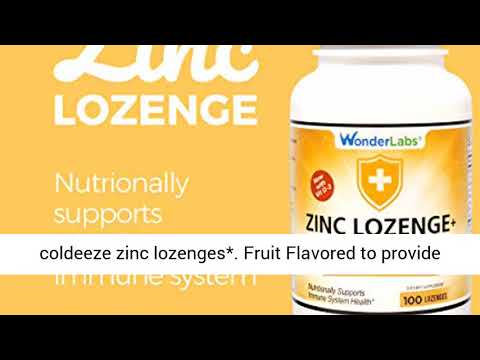 Wonder Laboratories Zinc Lozenges with Vitamin C REVIEW