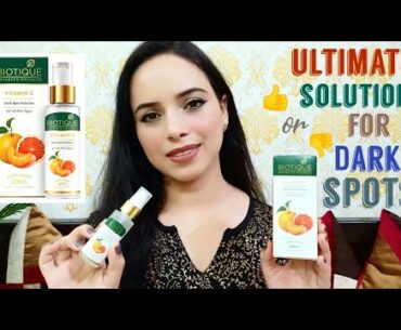 Biotique Vitamin C Dark Spot Solution for all skin types || honest review(in hindi)||#Beflawless