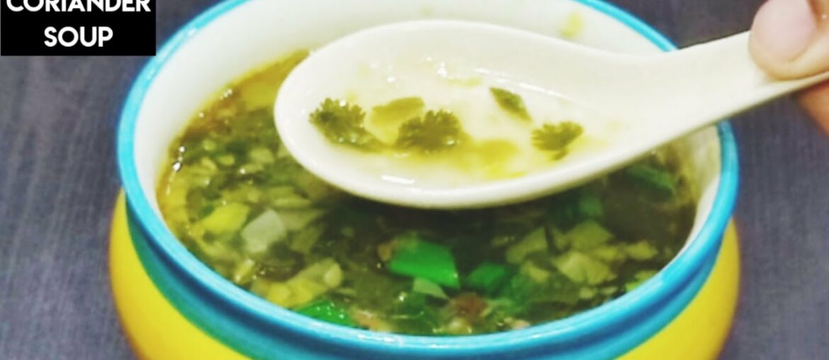 Cold Busting Lemon And Coriander Soup || Lemon and Coriander Clear Soup || Vitamin C Rich Soup