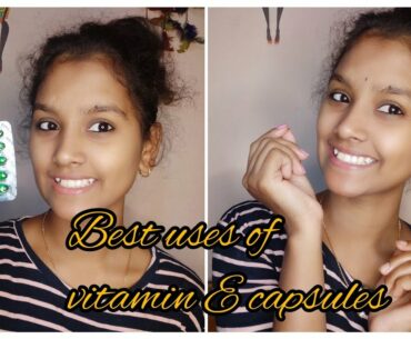 Vitamin E Oil Skin Treatment |Get Beautiful,Spotless, Glowing Skin