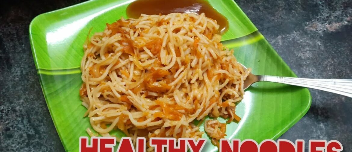 Kids favourite noodles recipe but healthy type || carrot vitamin c and minerals rich noodles recipe