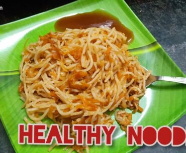 Kids favourite noodles recipe but healthy type || carrot vitamin c and minerals rich noodles recipe