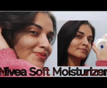 Nivea Soft Moisturizer vitamin E |For All Skin Type|For all Season|Review with Demo Ank Gouri Styles