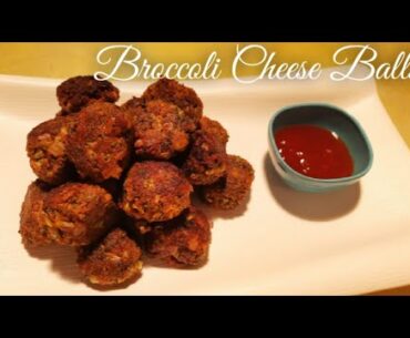 Broccoli cheese balls / Rich Vitamin Broccoli Recipes / Broccoli fry Recipe