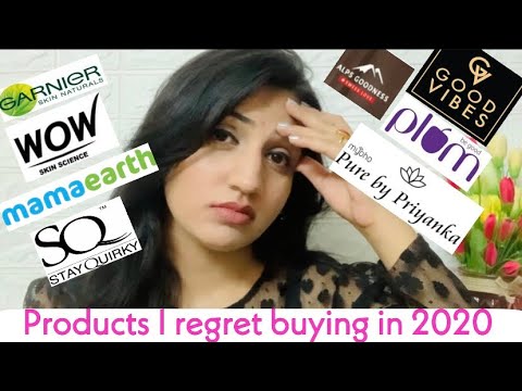 Products I REGRET buying in 2020 - Worst Skincare/Makeup Products of 2020