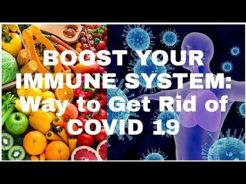 BOOST YOUR IMMUNE SYSTEM: A WAY TO GET RID OF COVID 19