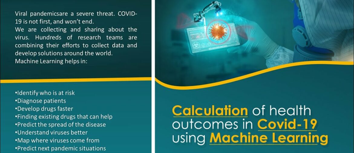 How to calculate health outcomes in covid 19 using Machine Learning