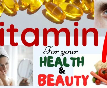 "VITAMIN  A" for your health and BEAUTY