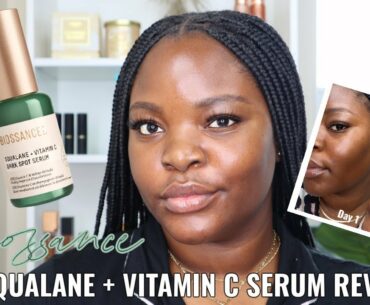 Biossance Squalane + Vitamin C Dark Spot Serum Review| 28 Day Challenge|  Le Beat