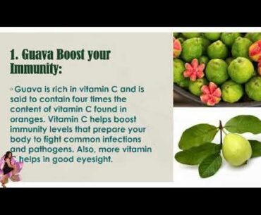 Guava Fruit  Benefits