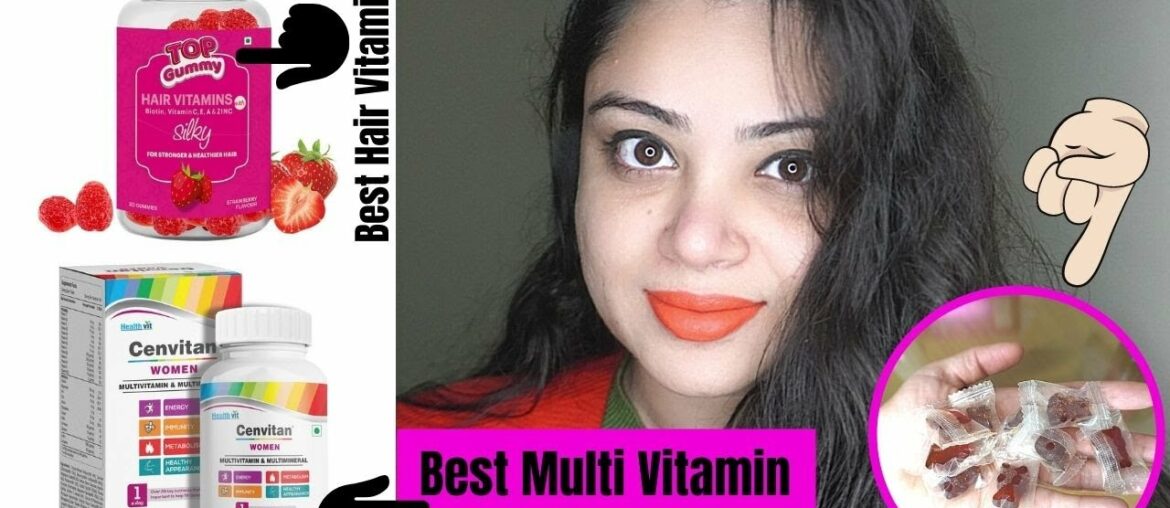 Best Multivitamin For Women | Gummy Bear for Healthy Hair | Honest Review | 1 Tablet Take DAILY