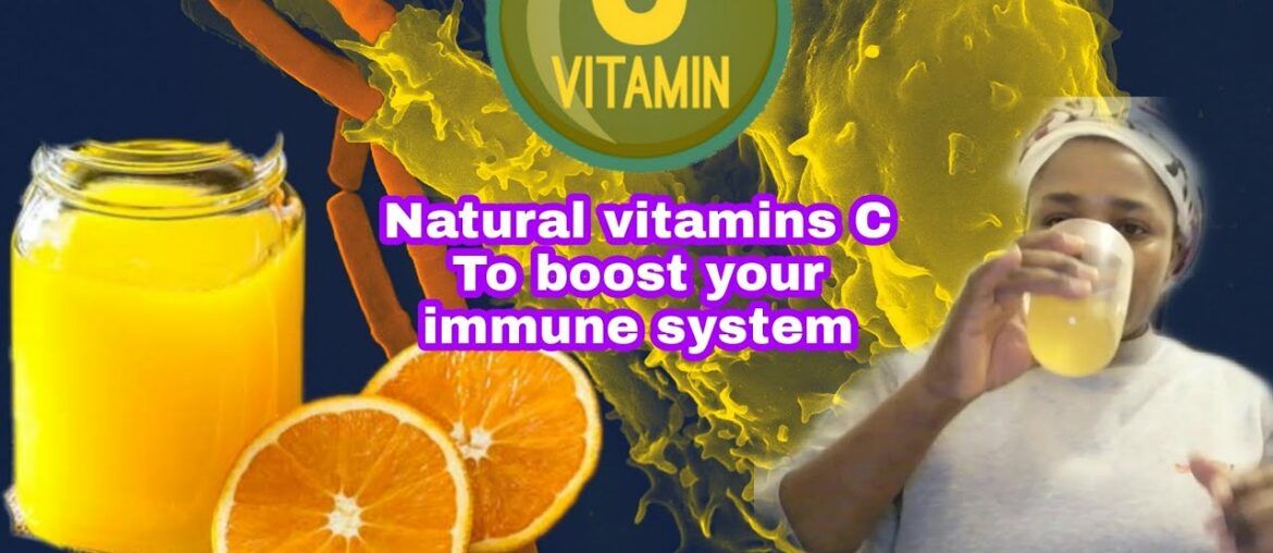 The most common fresh vitamins C juice to boost your immune system at low cost, no money,