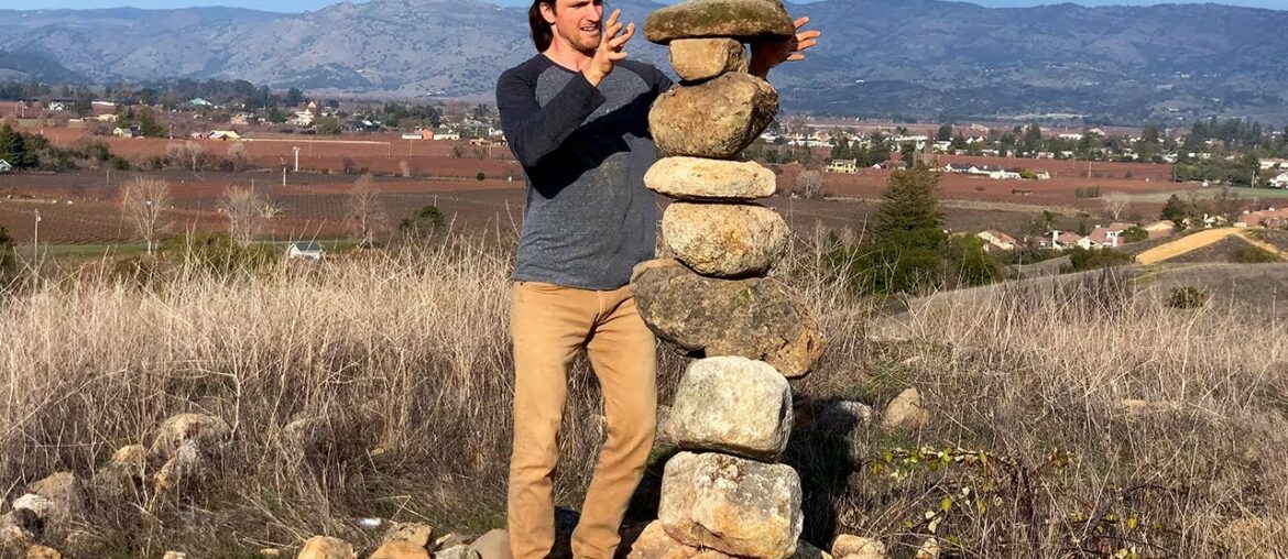 Stone Lifting and Stacking - Paleolithic Workout