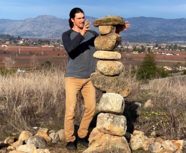 Stone Lifting and Stacking - Paleolithic Workout