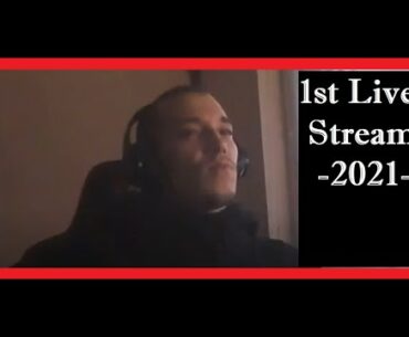 My First Live Stream In 2021 (Open chat)