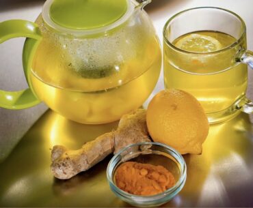 Ginger Lemon And Turmeric Tea ( Immune Boost To help fight Covid-19)