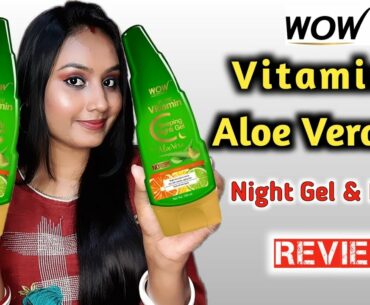 WOW Skin Science Vitamin C Aloe Vera Gel for Day & Night