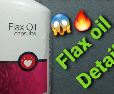 VESTIGE Flax Oil capsules  Details|| Give Best Result||benifits, dose etc. information