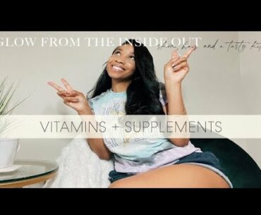 Vitamins and Supplements for Long Hair + Clear Skin | Beginners