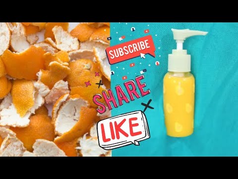 Vitamin C serum at home | brightening and whitening |100% natural | how to make orange serum at home