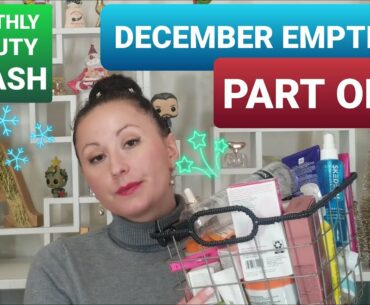 MONTHLY BEAUTY TRASH: DECEMBER EMPTIES - PART ONE (SKINCARE)